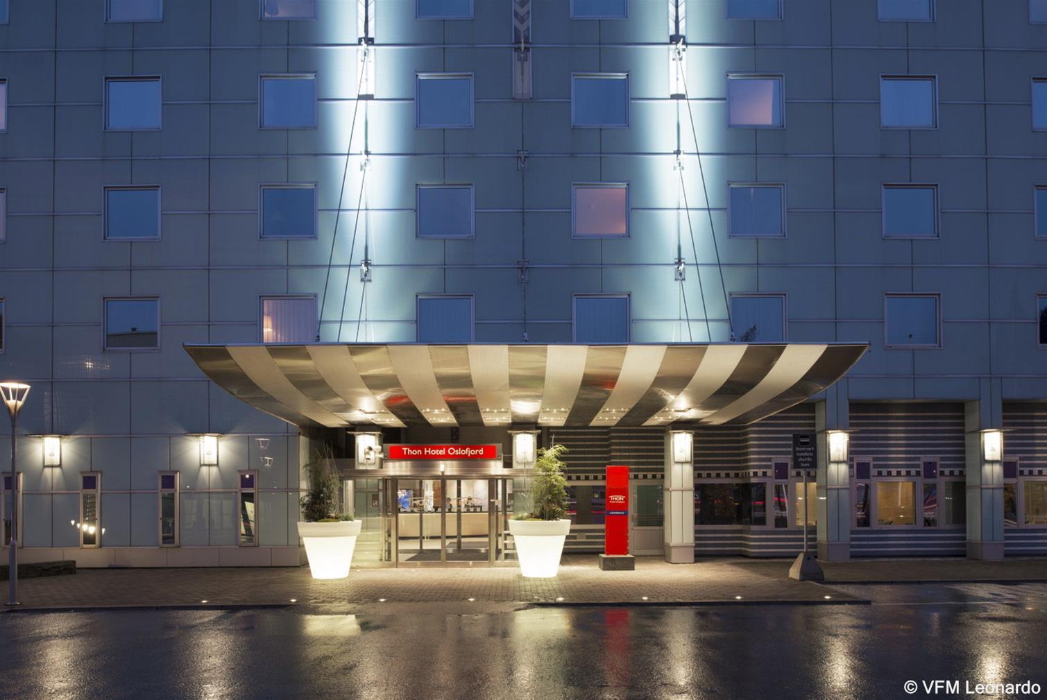 Thon Hotel Oslofjord Сандвика Экстерьер фото